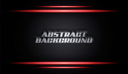 Abstract Black Background with Red Glowing Technology Lines © Ibrahim Bangash