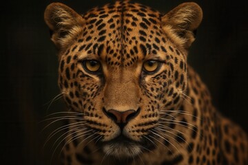 The Majestic Eyes of a Royal Predator