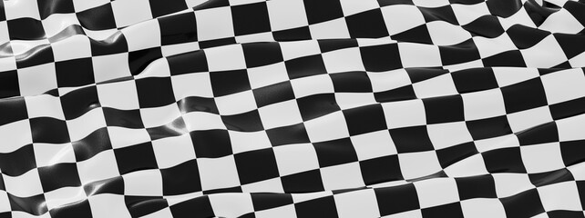 High-resolution image of a checkered flag, perfect for racing, sports, and finish line themes.