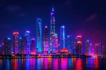 Obraz premium A Symphony of Lights