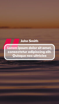 Quote Titles Animation