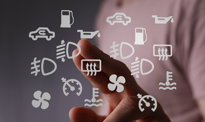 Learn to identify and understand common car dashboard warning lights.  Prevent costly repairs!