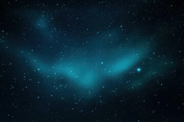 Obraz premium Blue-mint northern light background sky astronomy universe.