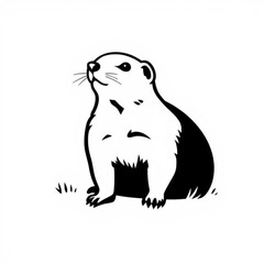 Prairie Dog Animal Icon