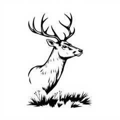 Pre-David's Deer Animal Icon