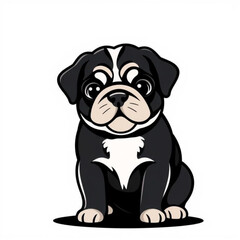 Puggle Animal Black Icon