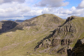 Lake District national park, England in summer