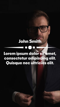 Animated Quote Title Template