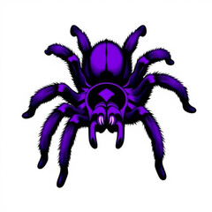 Purple Tarantula Animal Icon