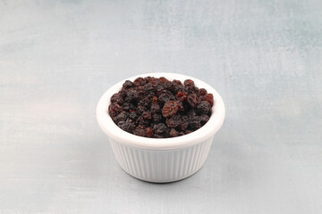 Healthy dried fruit. Dried grapes. Healthy food organic nutrition. Raisin dried grape.