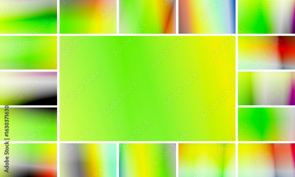 Aufkleber colorful abstract swirl pattern of rainbow colors. the best blurred design for your business. gradie