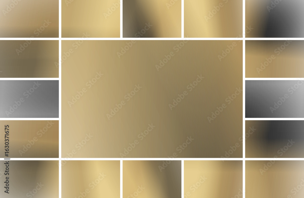 Poster gradient banners, soft and blended, showcasing subtle color transitions with copy space