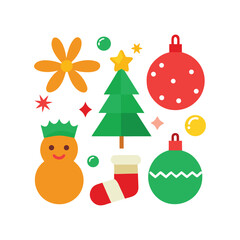 Christmas Icons Set
