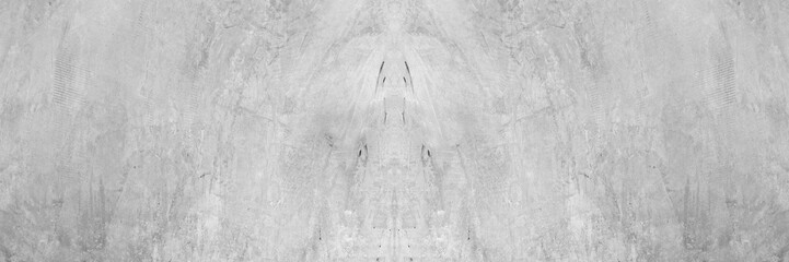 Old wall panorama texture cement dirty gray with black  background abstract grey and silver color...