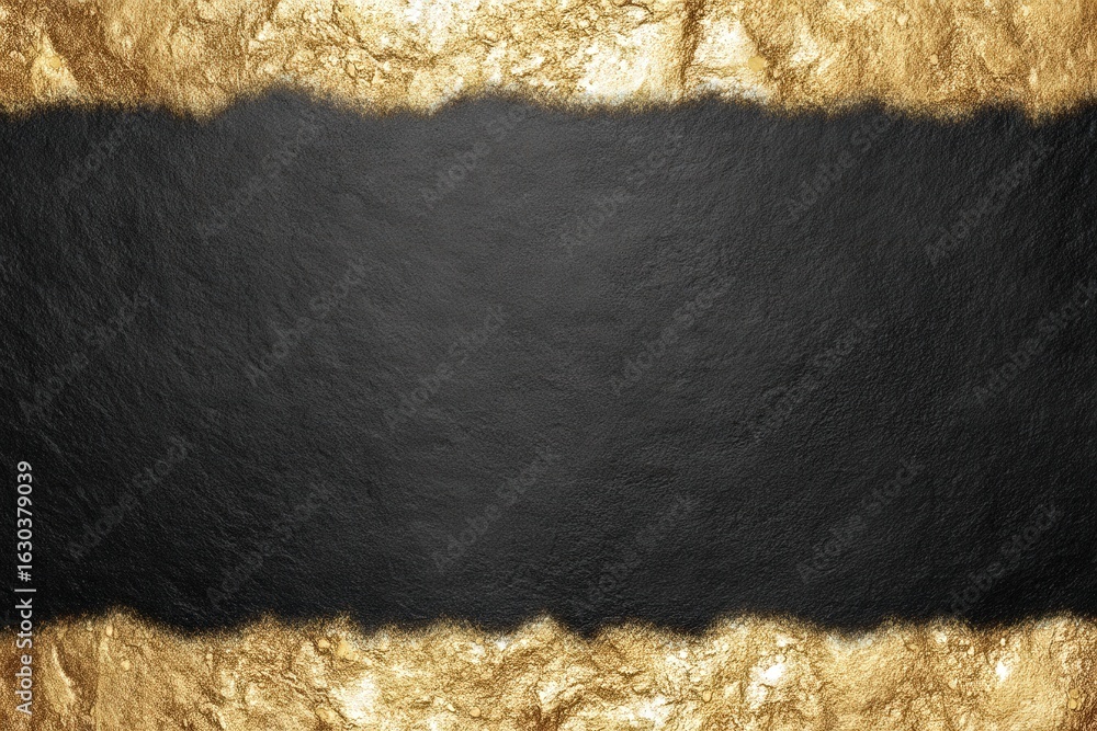 Poster elegant black and gold abstract background with textured layers creating an artistic contrast that e