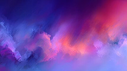 Obraz premium A smooth gradient background transitions from deep blue to vibrant purple and bright red. The texture exudes energy and excitement, perfect for creative projects and digital designs.