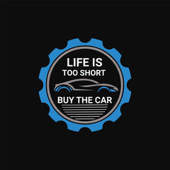 Vintage Car T-Shirt Design