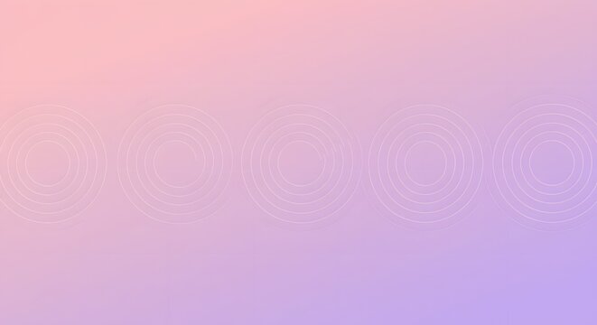 A beautiful pink and purple seamless pattern of abstract circles and flowers creates a vibrant, decorative wallpaper design for a lovely backdrop