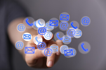 Seamless communication. Connect via email, phone, or online chat for quick support and assistance.