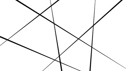 Abstract white background with random black lines, Abstract lines in black and white tone of many squares.