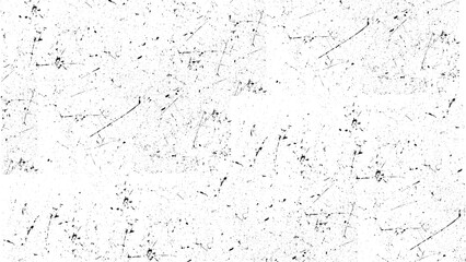 Rough black and white texture vector. Distressed overlay texture. Abstract black and white vector background. Monochrome vintage surface with dirty pattern in cracks.