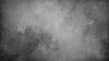 Fototapeta premium Abstract grey texture of old surface in scuffs and cracks, black wall texture for background, dark concrete or cement floor. 
