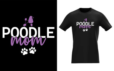 Poodle Mom Poodle Dog Mom