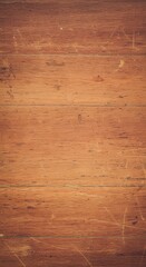 Wooden plank surface with horizontal grain