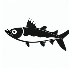 Alaskan Pollock Silhouette