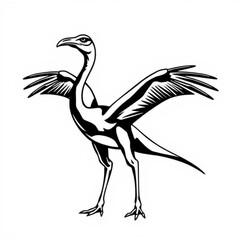 Quetzalcoatlus Northropi Illustration