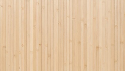 Naklejka premium Natural Light Beige Bamboo Wood Texture