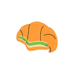 Delicious Croissant: A Pastry Illustration