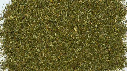 close up of green lentils