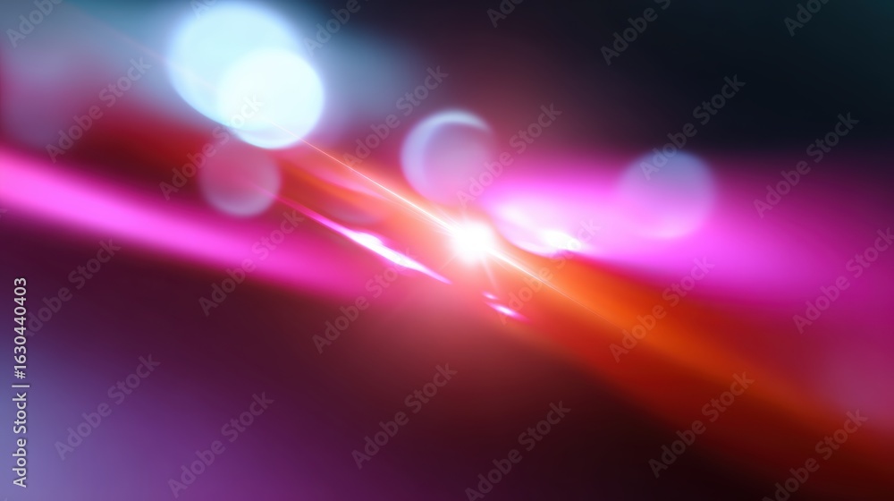 Wall mural abstract background of blurred rgb colors and light flares, visual effects. post-production, dynamis