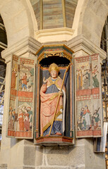 Enclos paroissial de Saint-Thégonnec dans le département du Finistère - Bretagne