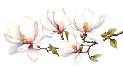 Delicate magnolia blossoms (1)