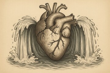 A Heart in Water