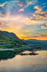 Kamoyaer is a fishing village in Nordkapp Municipality in Finnmark county, Norway.