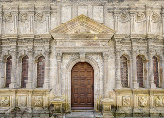Enclos paroissial de La Roche-Maurice dans le département du Finistère - Bretagne