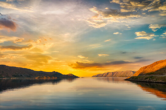 Kamoyaer is a fishing village in Nordkapp Municipality in Finnmark county, Norway.