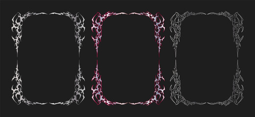 Neo Tribal Frame, Modern Tribal Frame