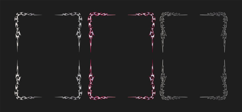 Neo Tribal Frame, Modern Tribal Frame