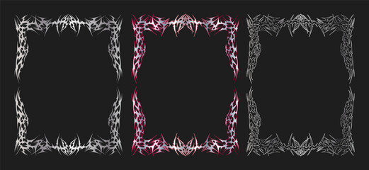 Neo Tribal Frame, Modern Tribal Frame