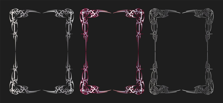 Neo Tribal Frame, Modern Tribal Frame