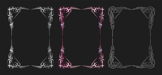 Neo Tribal Frame, Modern Tribal Frame