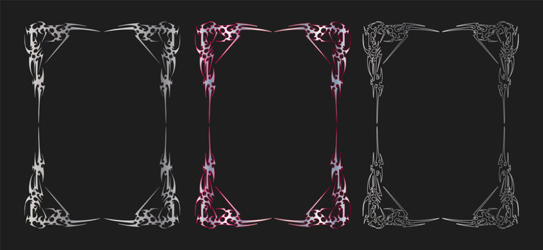 Neo Tribal Frame, Modern Tribal Frame