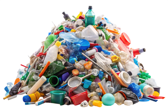 pile of colorful pins  isolated on white background, png, ai generated.