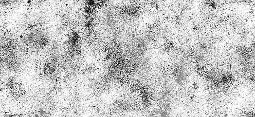Rough black and white texture vector distressed overlay texture grunge background.