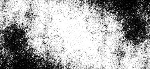 Rough black and white texture vector distressed overlay texture grunge background.