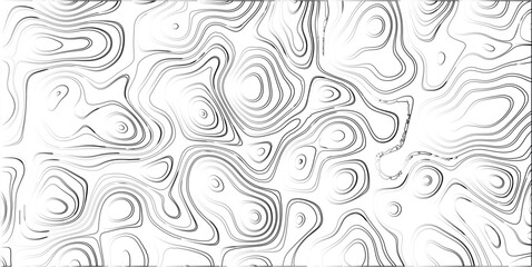 Abstract black and white topographic map style pattern design with flowing organic line shapes and gradients suitable for creative backgrounds.